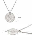 Loved Remembered STAINLESS 22 Large Compass Urn