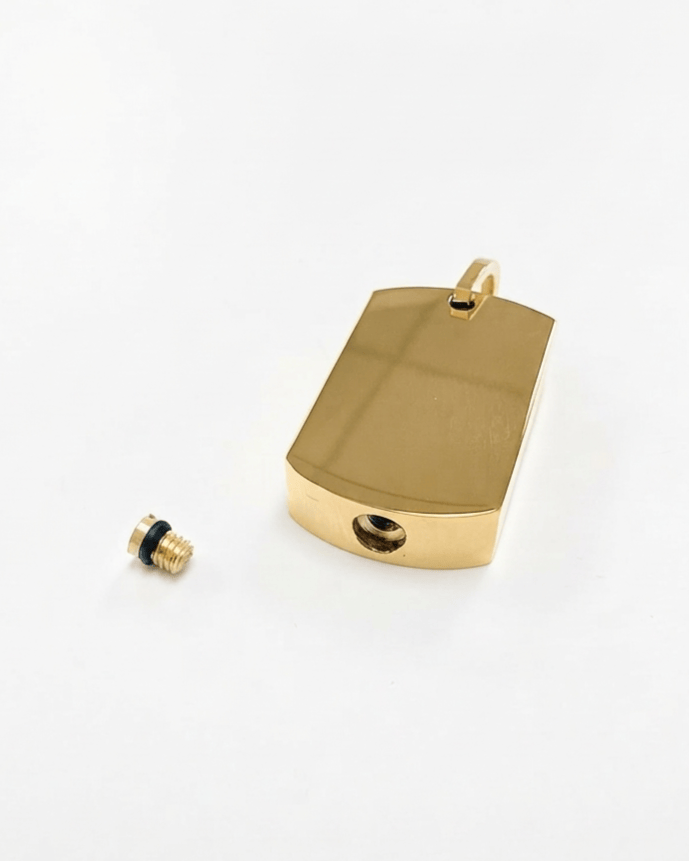 Loved Remembered STAINLESS 23G Gold Plated Urn