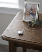 Loved Remembered STAINLESS 26 Ashes Heart Pendant Urn