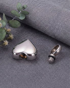 Loved Remembered STAINLESS 26 Ashes Heart Pendant Urn