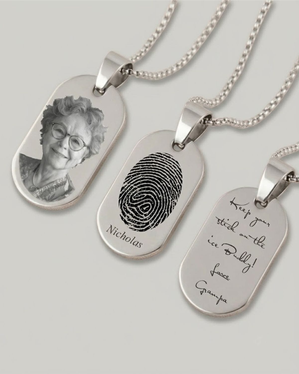Loved Remembered STAINLESS 5 Tag Urn