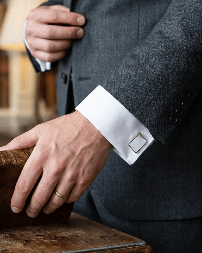 Loved Remembered STAINLESS 7  Cuff Links