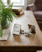 Loved Remembered STAINLESS 7  Cuff Links