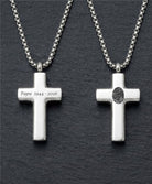 Loved Remembered STAINLESS 8 Cross Urn
