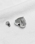 Loved Remembered Stainless Steel Angel Wing Pendant Urn