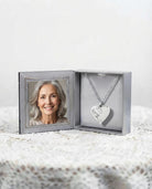 Loved Remembered Stainless Steel Angel Wing Pendant Urn