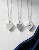 Loved Remembered Stainless Steel Angel Wing Pendant Urn