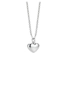 Loved Remembered Stainless Steel Bubble Heart Pendant Urn