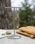 Loved Remembered Stainless Steel Bullet Pendant Urn