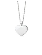 Loved Remembered Stainless Steel Heart Pendant