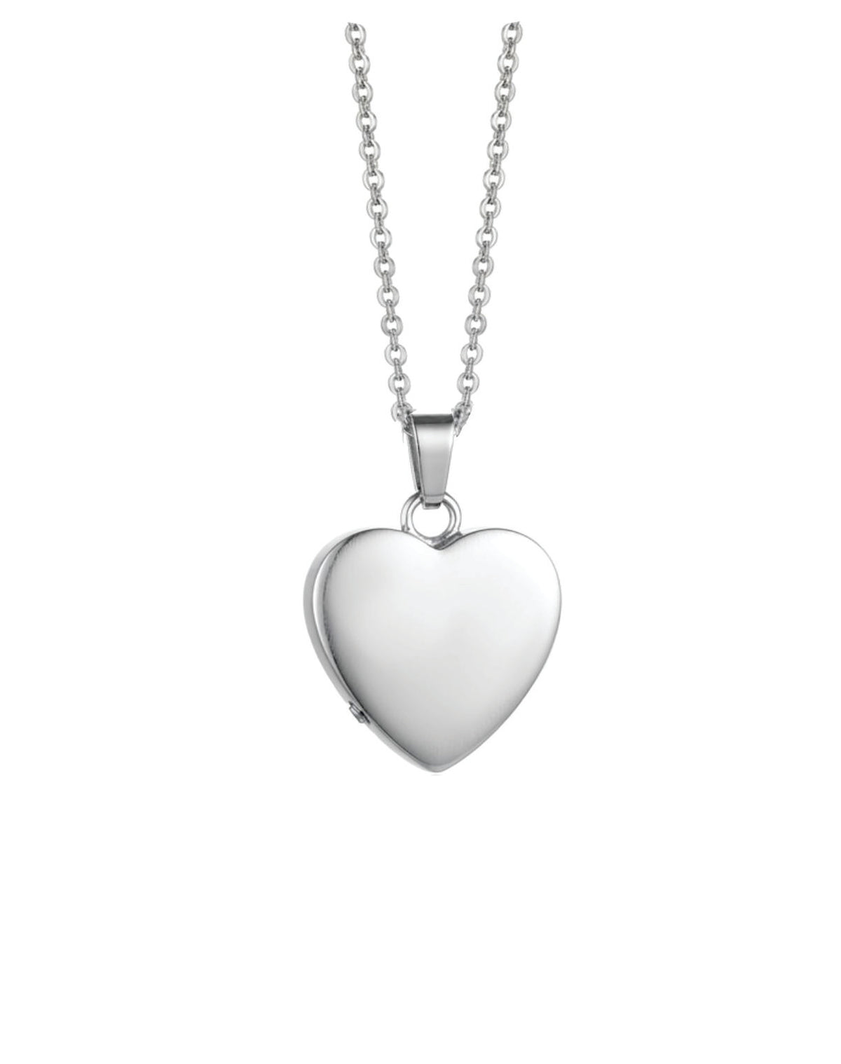 Loved Remembered Stainless Steel Heart Pendant Urn