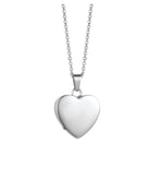 Loved Remembered Stainless Steel Heart Pendant Urn