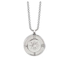 Loved Remembered Stainless Steel Large Compass Urn
