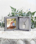 Loved Remembered Stainless Steel Tag Pendant Urn