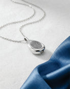 Loved Remembered Stainless Steel Teardrop Pendant Urn