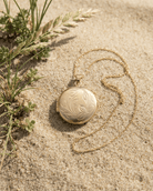 Loved Remembered 'Trillium' Gold Locket Urn