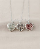 Loved Remembered White Gold Filigree Heart Locket Urn OUT OF STOCK