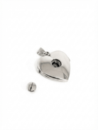 Loved Remembered White Gold Filigree Heart Locket Urn OUT OF STOCK