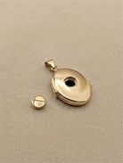Loved Remembered 'Wildflower' Gold Locket Urn