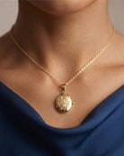 Loved Remembered 'Wildflower' Gold Locket Urn