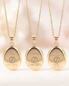 Loved Remembered 'Wildflower' Gold Pendant Urn