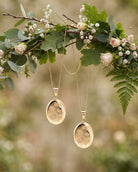 Loved Remembered 'Wildflower' Gold Pendant Urn