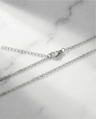 Loved Remembered Women's Stainless Steel Necklace - 18"