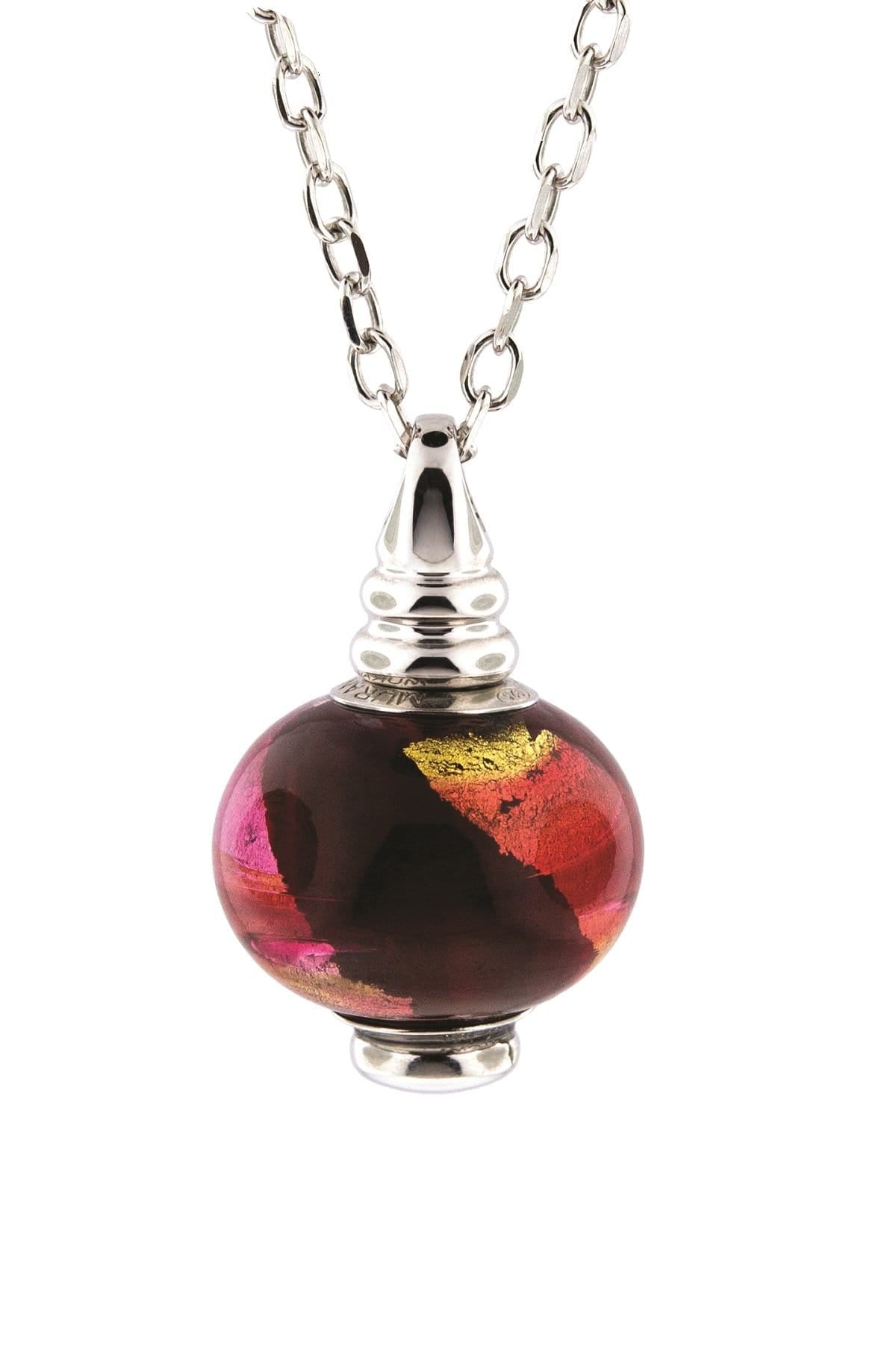 Cara Keepsakes Murano Glass Pendant Urns Bead Murano Glass Pendant Urn - 'Beyond the Sunset'