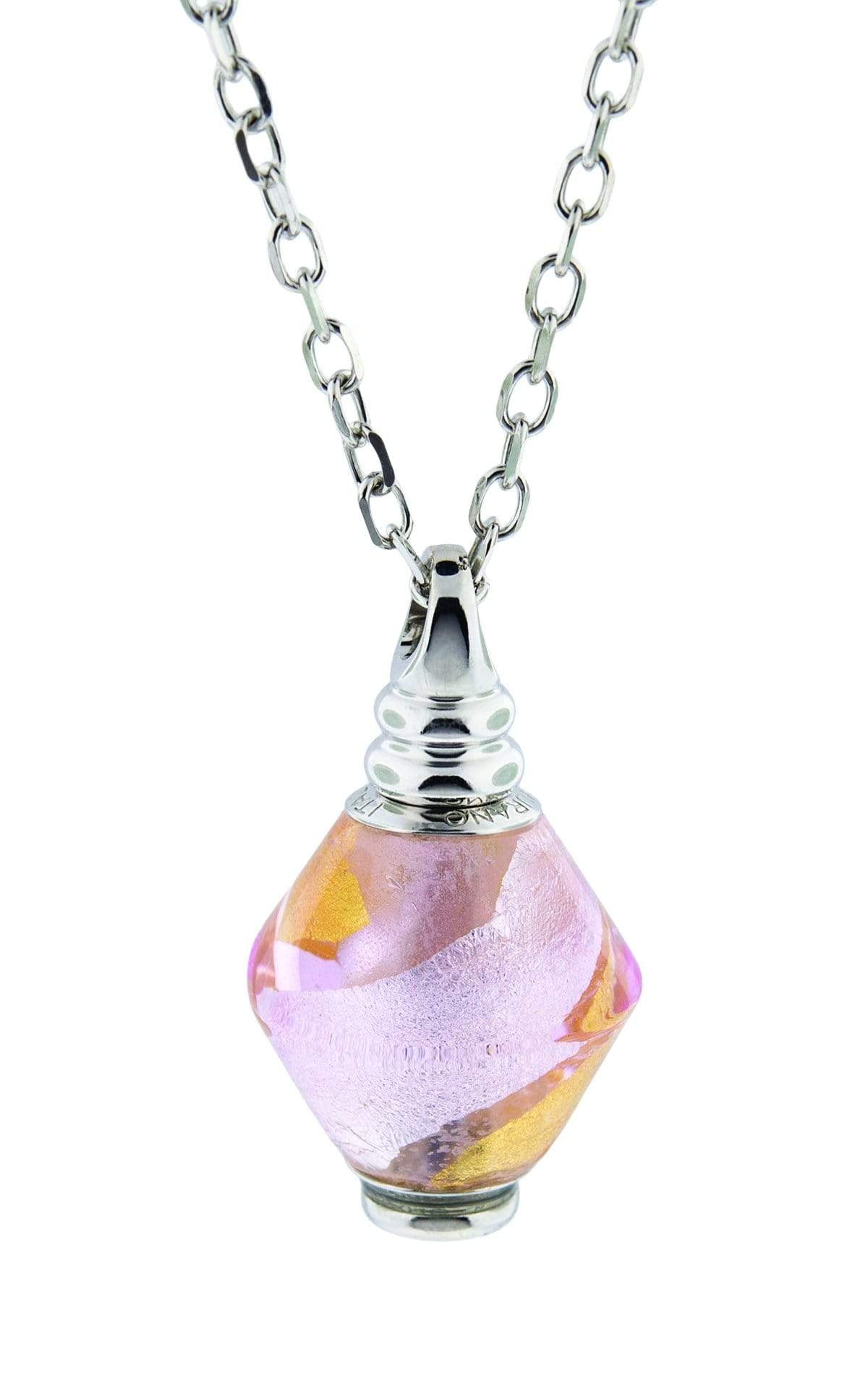 Cara Keepsakes Murano Glass Pendant Urns Bicono Murano Glass Pendant Urn - 'Loving Whispers'