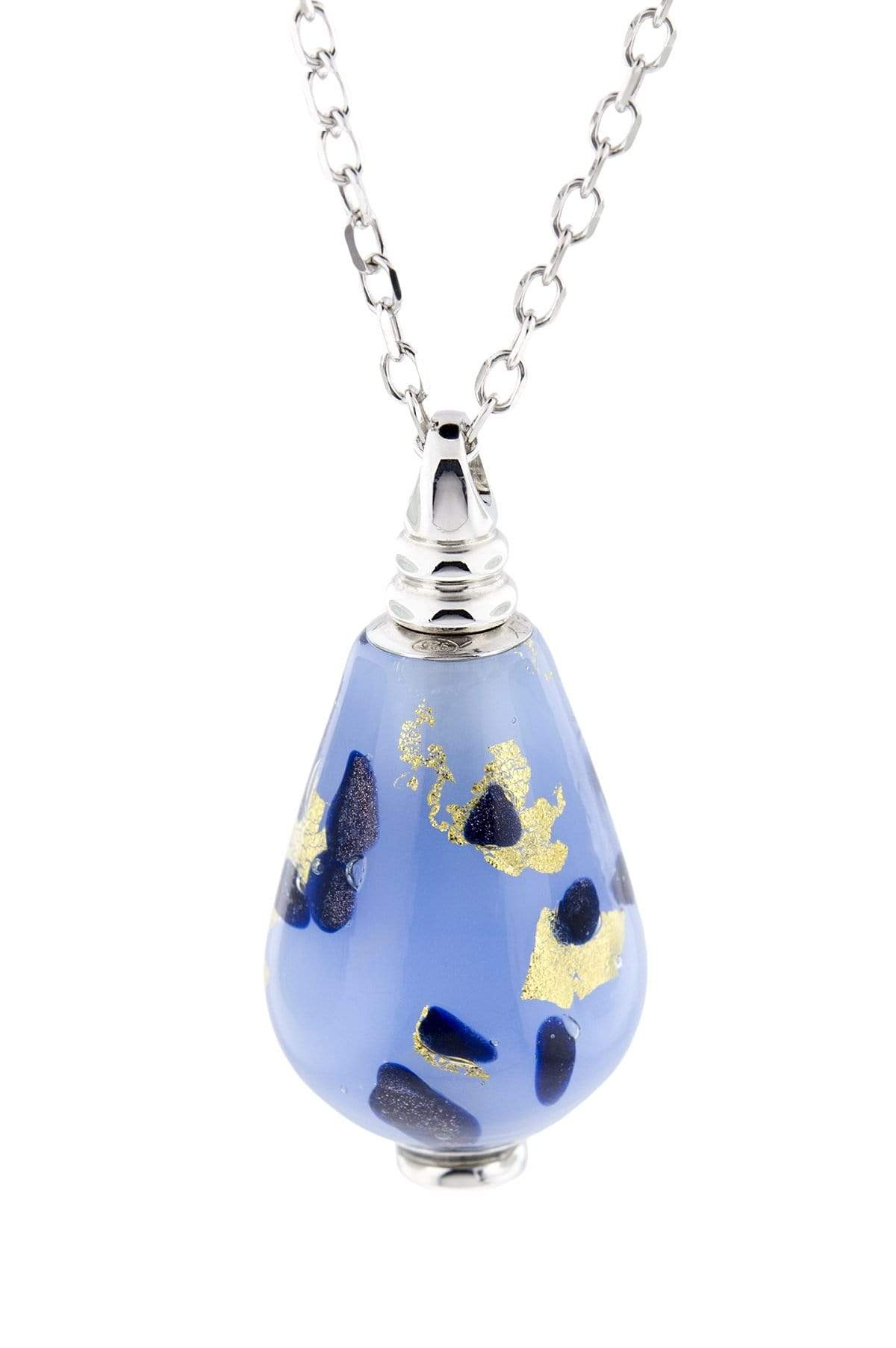 Cara Keepsakes Murano Glass Pendant Urns Drop Murano Glass Pendant - 'Ocean Mist'