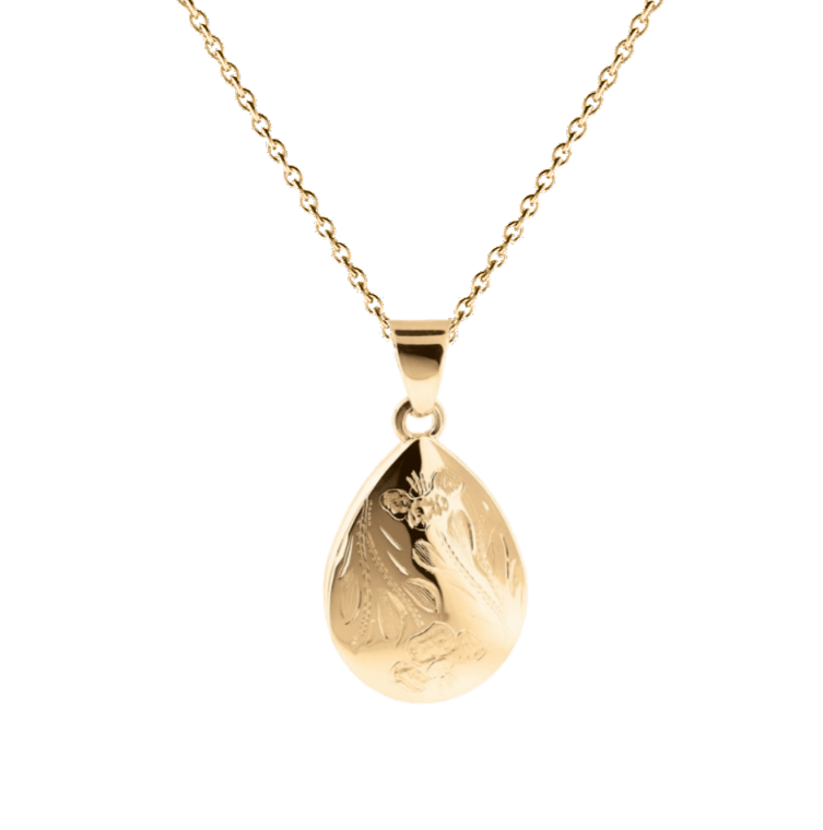 Personalized Teardrop Ash Pendant | Signals