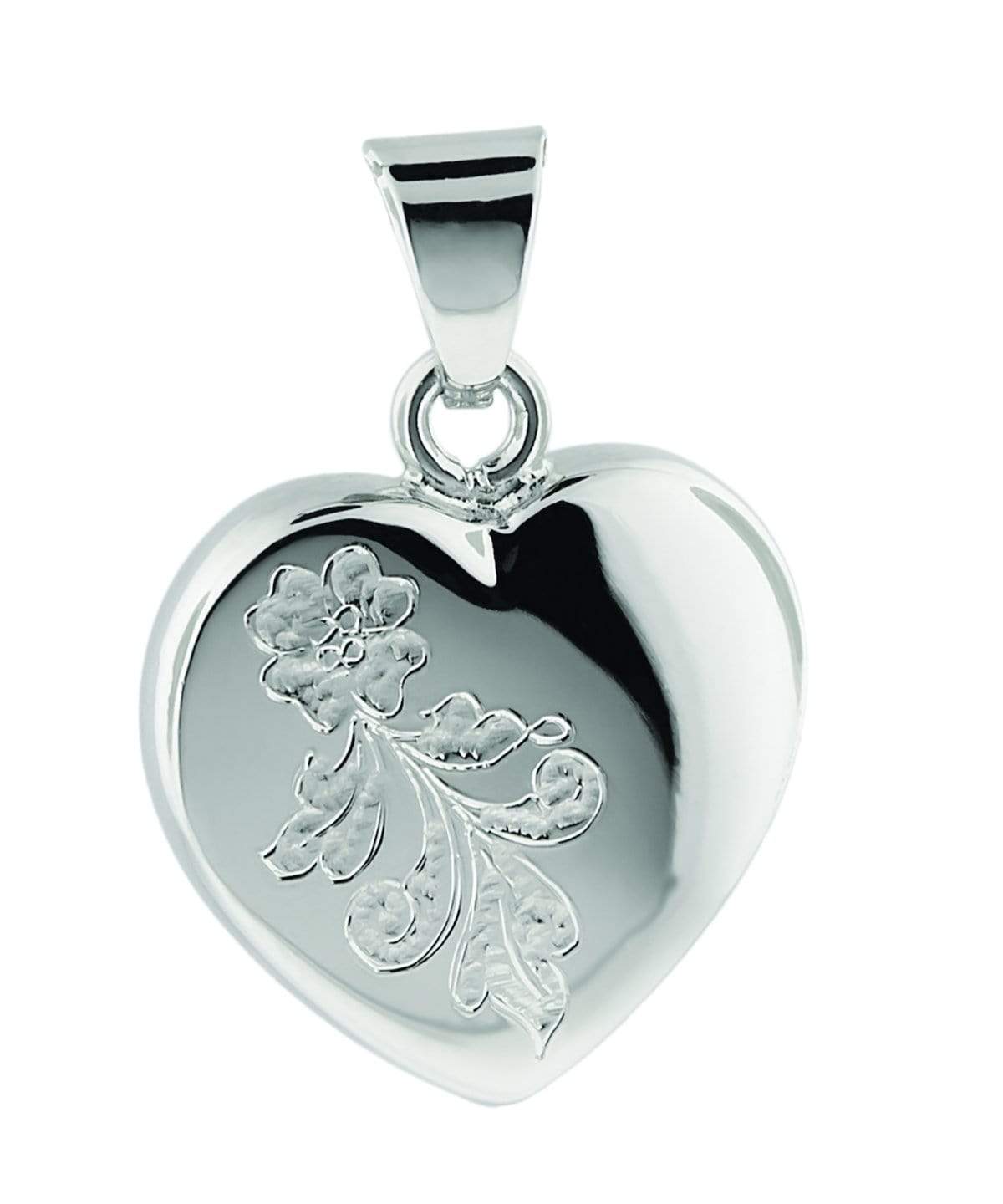 Cara Keepsakes Silver Locket Urns 'Forget Me Not' PendantUrn