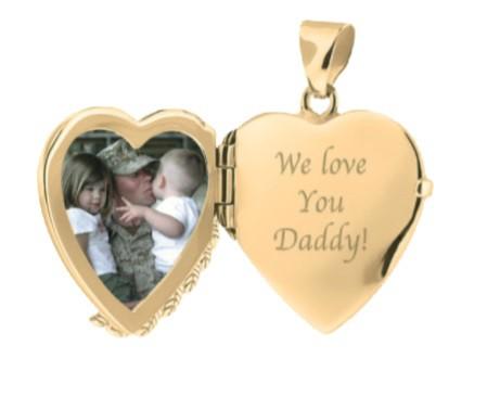 10K Gold Heart Locket Urn Gold Urn Necklace Cremation Jewelry