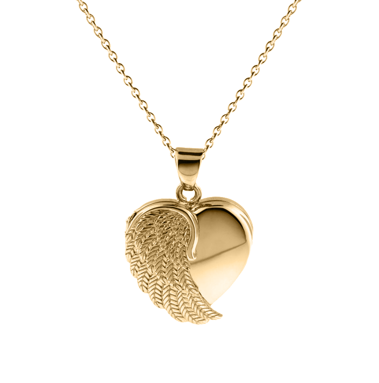 Cara Keepsakes Gold Angel Wing Pendant Charm
