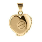 Cara Keepsakes Gold Angel Wing Pendant Charm