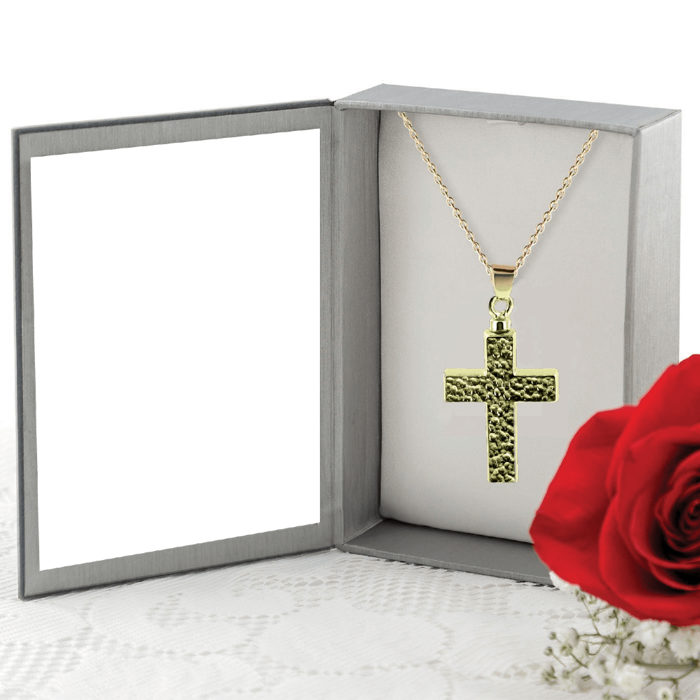 10K Yellow Gold Cross Pendant