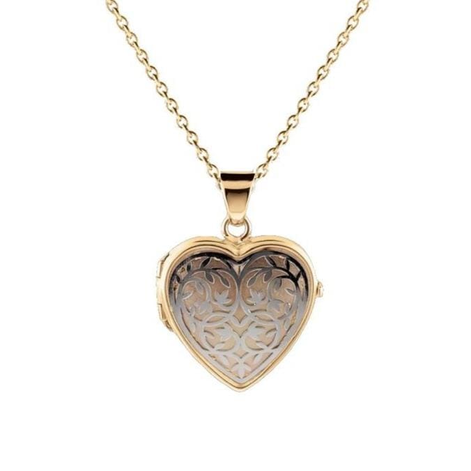 Sterling Silver Polished Oval Locket Necklace – Bailey's Fine Jewelry