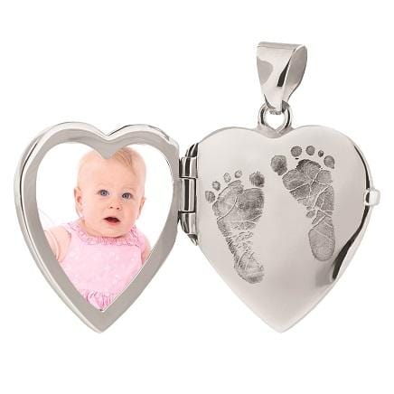 Loved Remembered 'Angel Heart' Silver Locket Urn