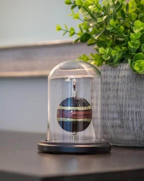 Loved Remembered Keepsake Urn - "Gilded Dreams"