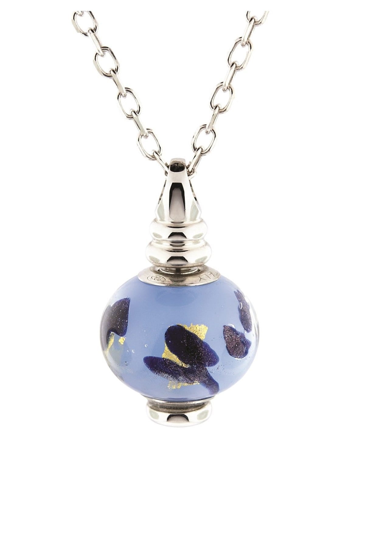 Loved Remembered Murano Glass Pendant - 'Ocean Mist'