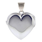 Loved Remembered Silver Filigree Heart Classic Locket